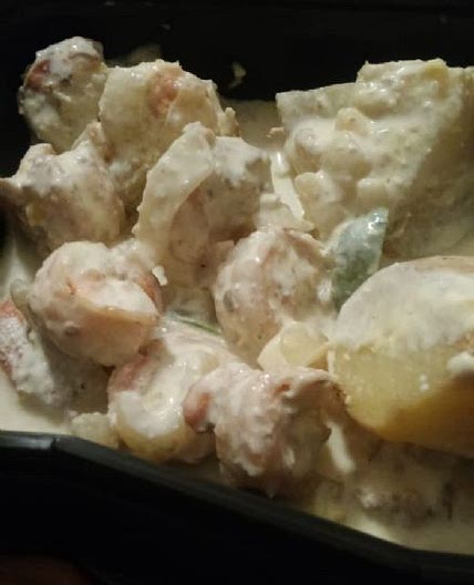 Creamy Garlic Shrimp (Low Carb)