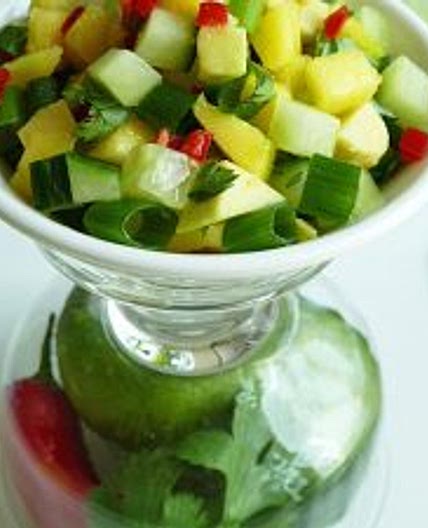 Mango and Avocado Salsa