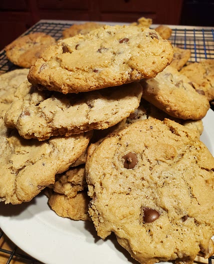 Chocolate-Chocolate Chip Cookies — Spicin' and Dicin'