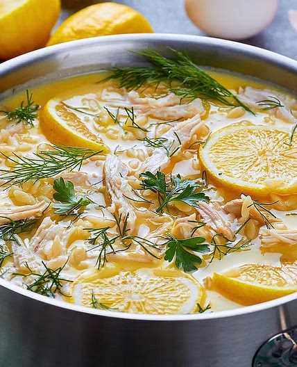 Refreshing Greek Lemon Chicken Soup Recipe Will Brighten Up Your Day