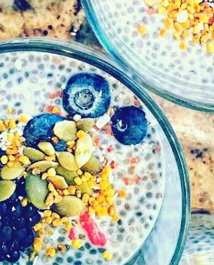 High Iron and Fiber Superfood Chia Pudding