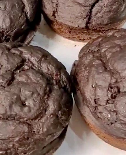 Crazy Healthy Chocolate Muffins by Rose Kis