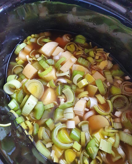 Potato, Leek and Celery Soup