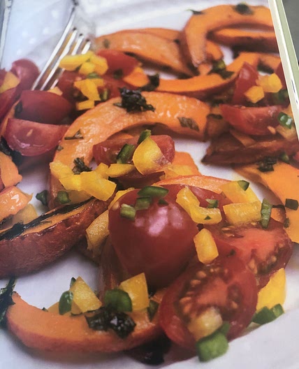 Baked pumpkin with tarragon
