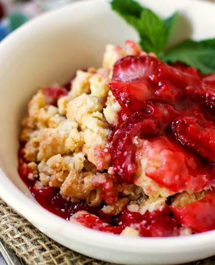 Strawberry Cobbler
