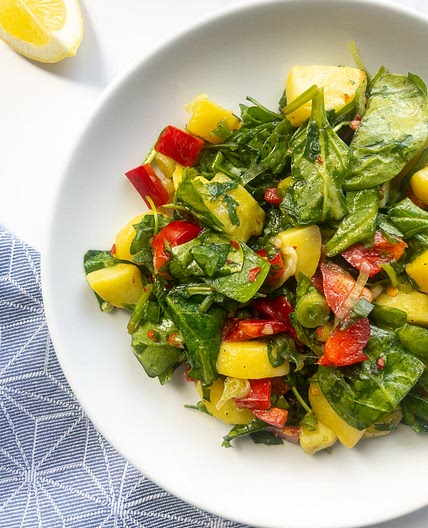 Green Potato Salad