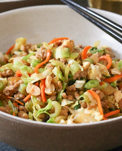 Bol de egg rolls