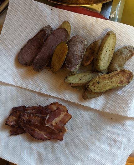 Two Main Ingredient Leftovers Hash for Two