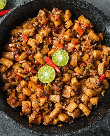 Filipino Crispy Tofu Sisig (Vegan)