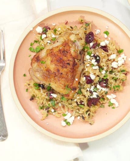 Greek Chicken and Rice