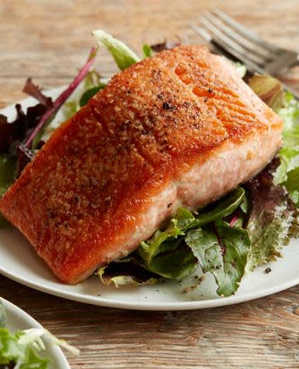 Pan-fried Salmom