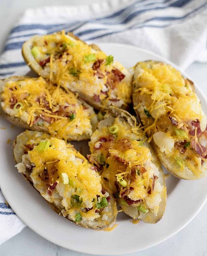 Loaded Twice Baked Potatoes