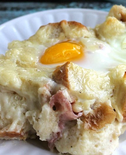 Casserole déjeuner croque-madame