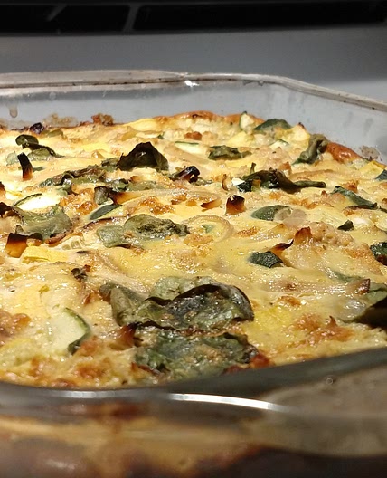 Ground turkey egg bake meal prep, non-dairy