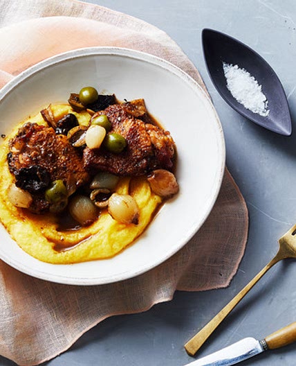Instant Pot Chicken Thighs Marbella