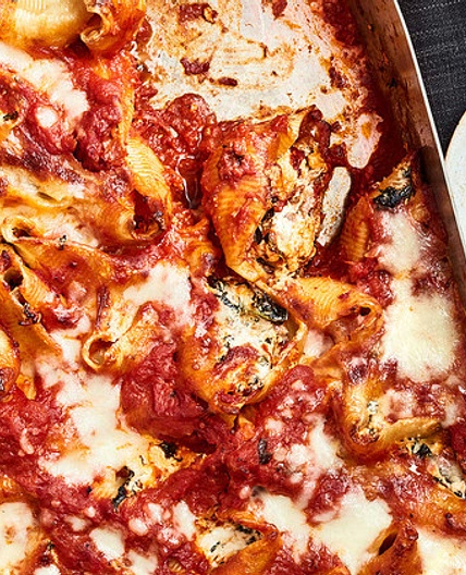 Sausage-and-Kale Stuffed Shells