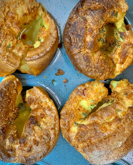 Thyme Yorkshire puddings