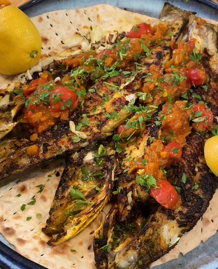 Masgouf / Iraqi Grilled Fish / المسكوف