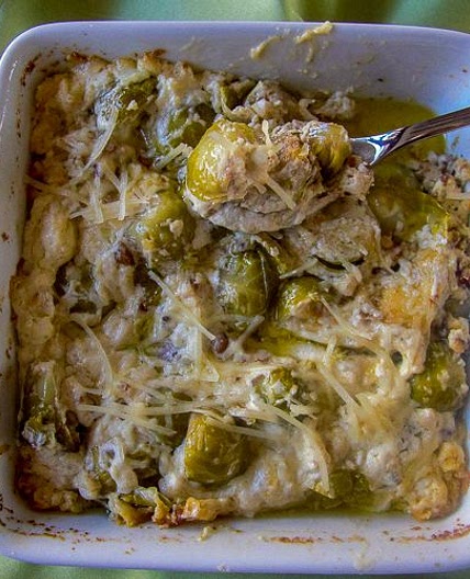 Brussel Sprout Gratin