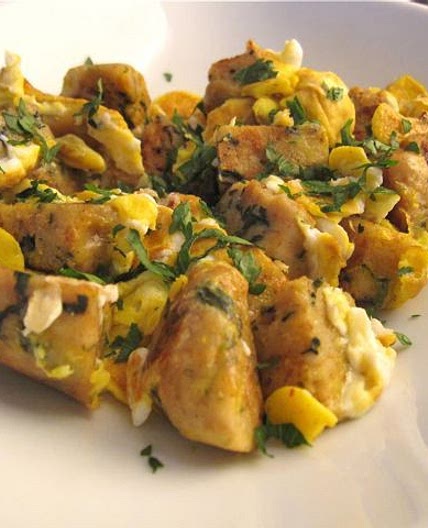 Knödel mit Ei