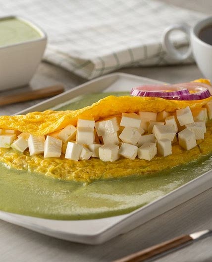 Omelette Poblano