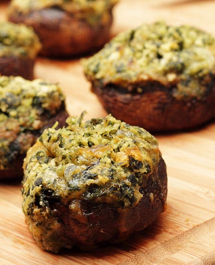 Champiñones rellenos | Sabor y Estilo