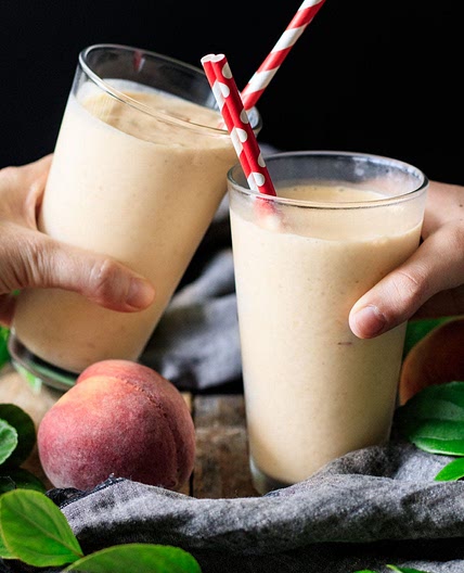 COPYCAT CHICK-FIL-A PEACH MILKSHAKE
