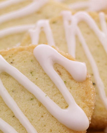 Sugar Rimmed Margarita Cookies