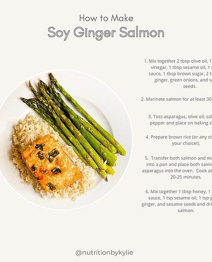 Soy Ginger Salmon