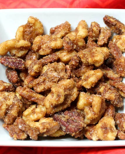 Cinnamon Vanilla Keto Candied Nuts