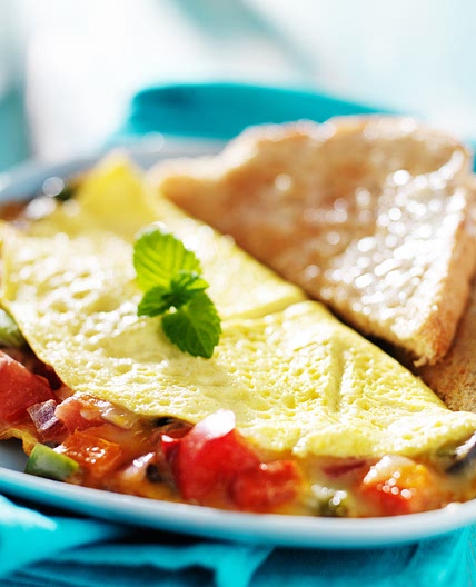 Omelette mexicaine