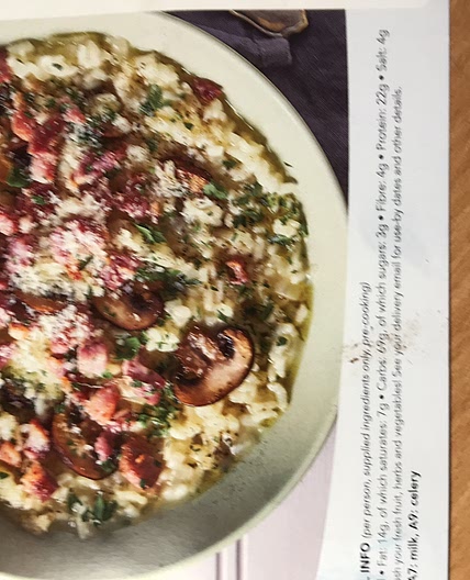  Easy bacon and mushroom risotto – Joe Wicks 