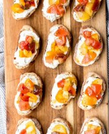 Whipped Ricotta Crostini