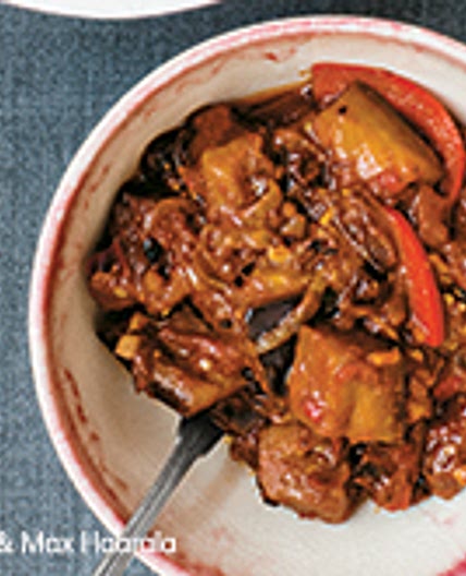 Aubergine Chermoula