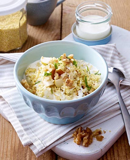 Hirse-Birnen-Müsli