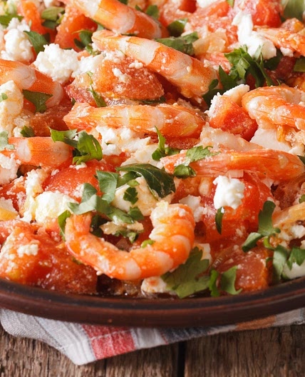 Camarones rancheros