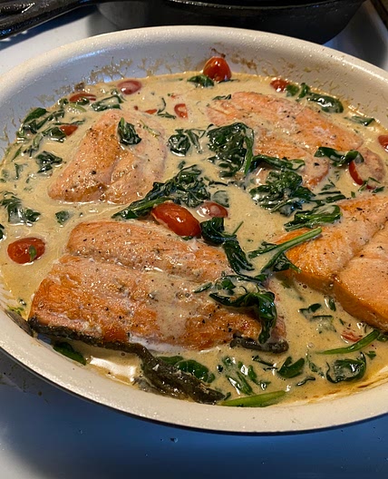 Tuscan Butter Salmon