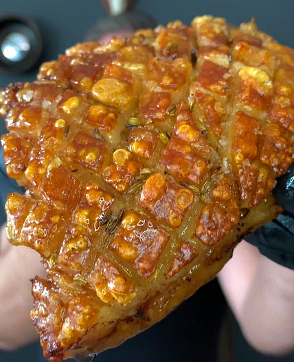 Slow Cooked Crispy Belly of Pork