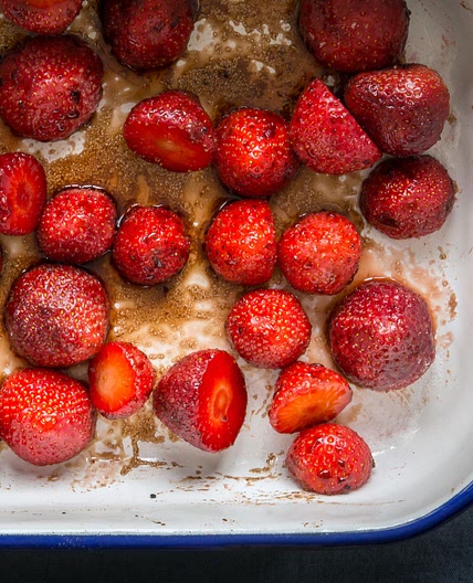 Use Up Over Ripe Strawberries in a Super Easy Balsamic Roasted Recipe