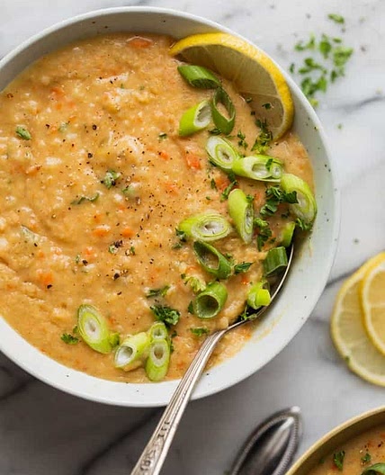 Lebanese Crushed Lentil Soup