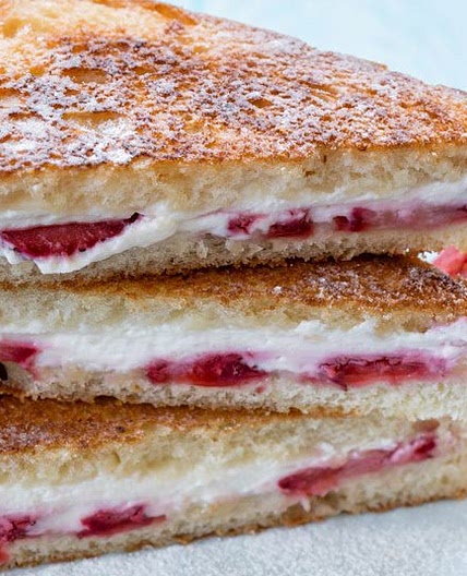 Strawberry Stuffed French Toast