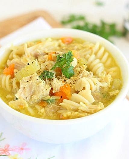 The BEST Instant Pot Chicken Noodle Soup
