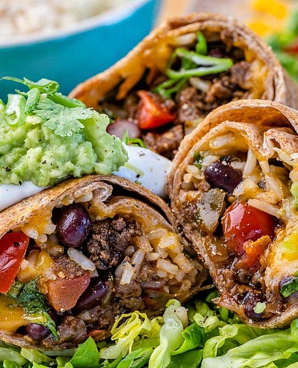 Healthier Burritos