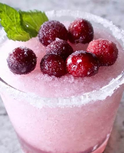 Cranberry Margarita Recipe-single