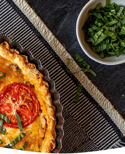 Vegan Tomato Pie
