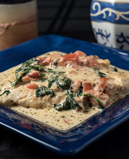 Italian Creamy Garlic Chicken