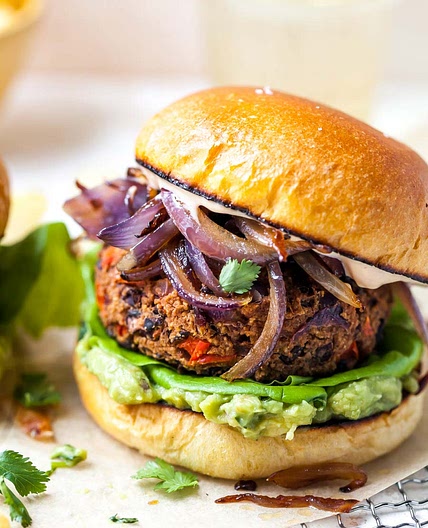 Chipotle Black Bean Burgers
