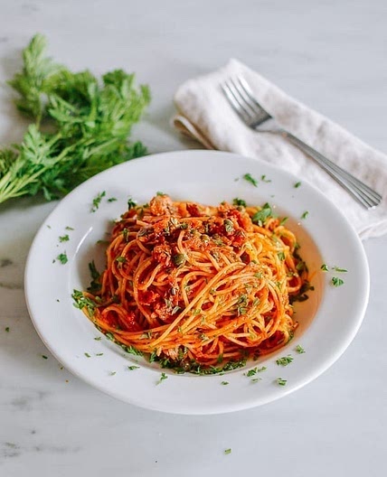 Tuna Tomato Pasta