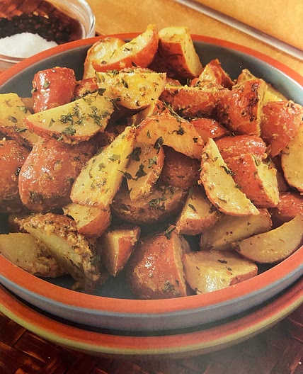 Dijon red potato wedges 