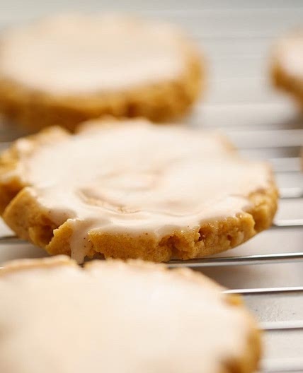 Pumpkin Sugar Cookies